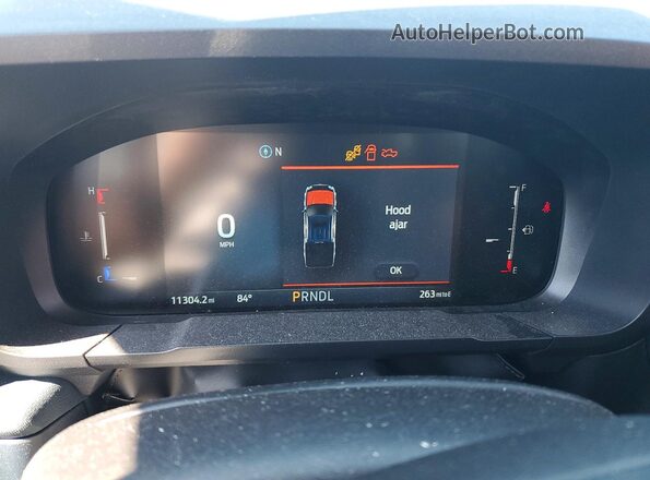 3FTTW8J33TRA23960 2026 FORD MAVERICK Blue Widok zestawu wskaźników