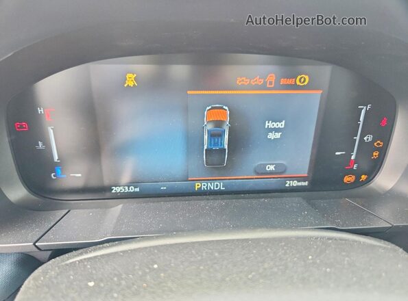 3FTTW8J37TRA36498 2026 FORD MAVERICK Black Instrument cluster view