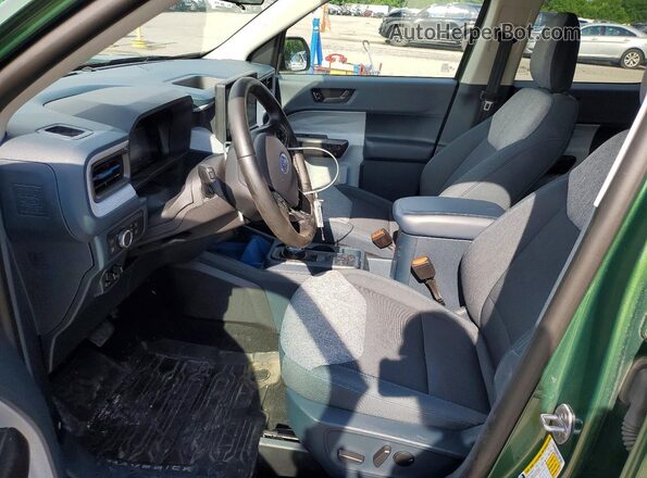 3FTTW8J39SRA10550 2025 FORD MAVERICK Green Вид салону спереду