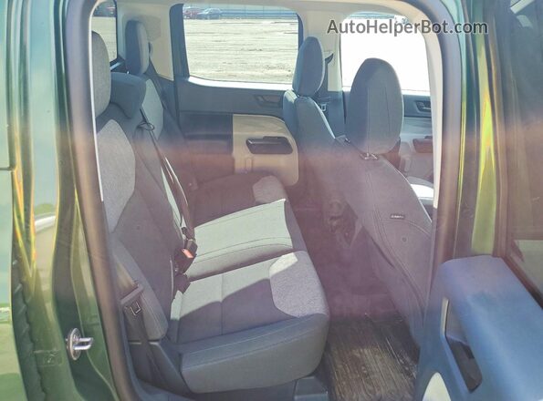 3FTTW8J39SRA10550 2025 FORD MAVERICK Green Вид задніх сидінь