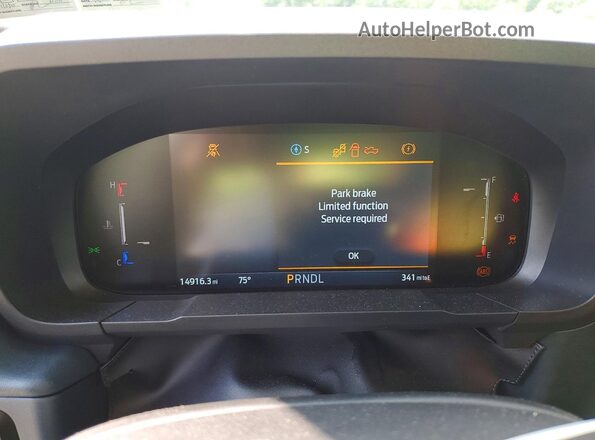 3FTTW8J39SRA10550 2025 FORD MAVERICK Green Вид щитка приладів
