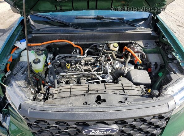 3FTTW8J39SRA10550 2025 FORD MAVERICK Green Вид задньої частини салону