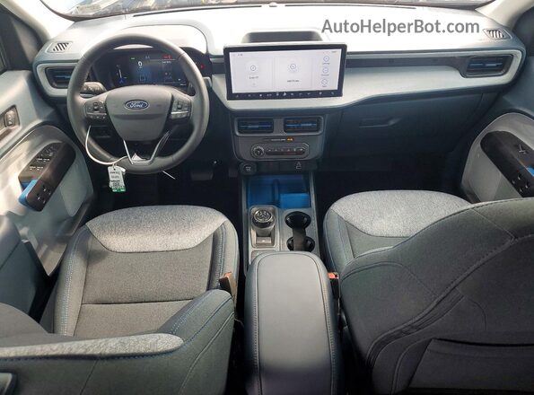 3FTTW8J3XSRB73272 2025 FORD MAVERICK Blue Առջևի վահանակի տեսք