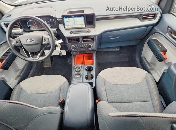 3FTTW8J93RRB03868 2024 FORD MAVERICK Белый Вид панели приборов