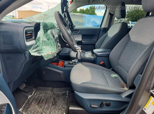3FTTW8J94RRA55569 2024 FORD MAVERICK Gray Front interior view