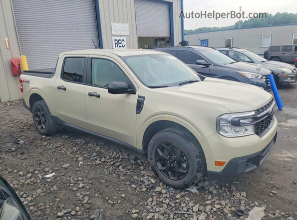 3FTTW8J98RRB74838 2024 FORD MAVERICK Cream Przód prawy