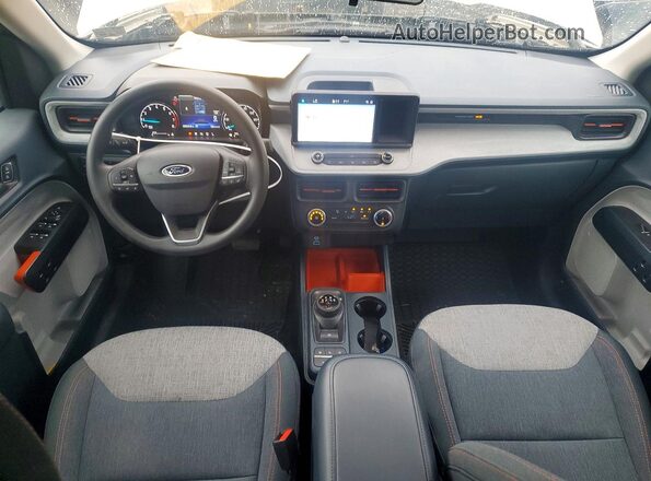 3FTTW8J98RRB74838 2024 FORD MAVERICK Cream Widok deski rozdzielczej