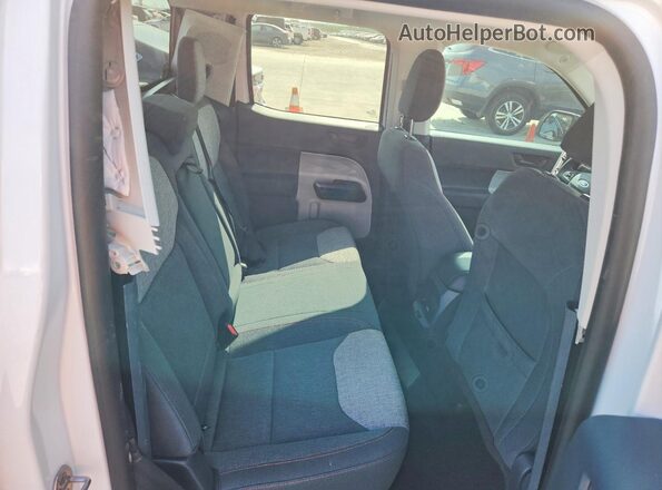 3FTTW8J99RRB33604 2024 FORD MAVERICK White Vista de los asientos traseros