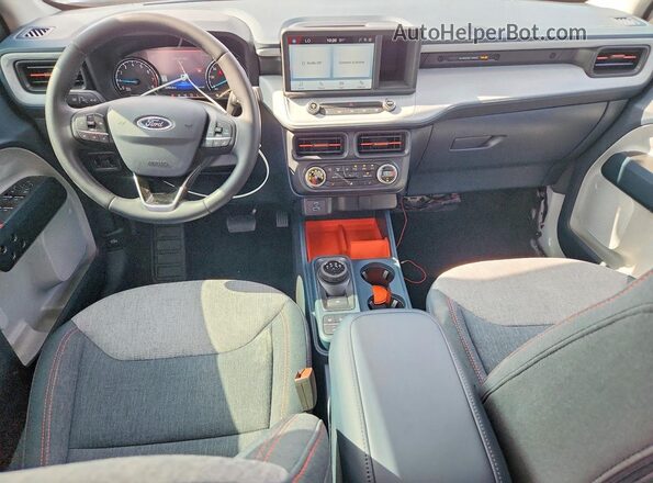3FTTW8J99RRB33604 2024 FORD MAVERICK White Vista del salpicadero