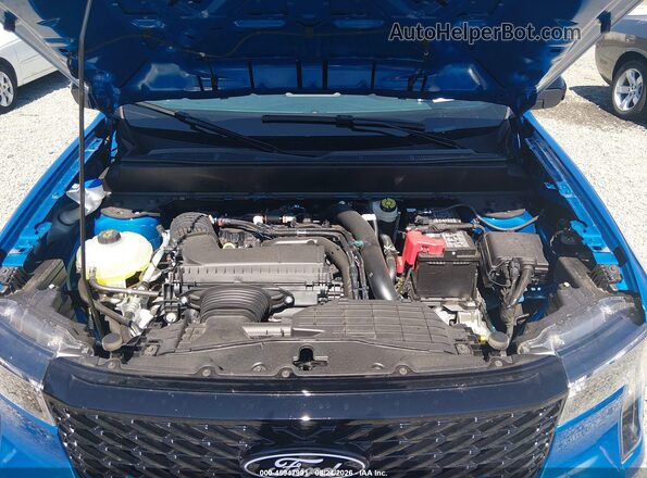 3FTTW8JA1SRB67472 2025 FORD MAVERICK Blue Rear view