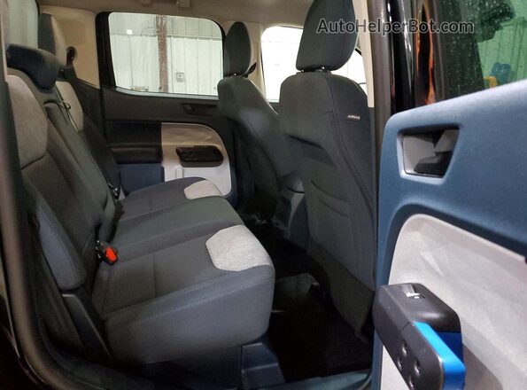 3FTTW8JA2SRA77988 2025 FORD MAVERICK Black Vista de los asientos traseros