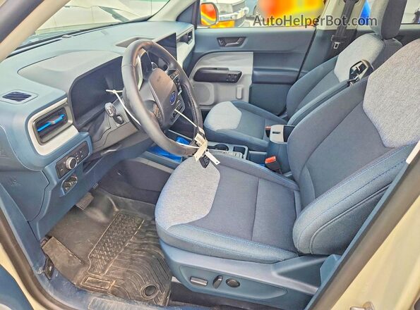 3FTTW8JAXSRA59559 2025 FORD MAVERICK Tan Front interior view