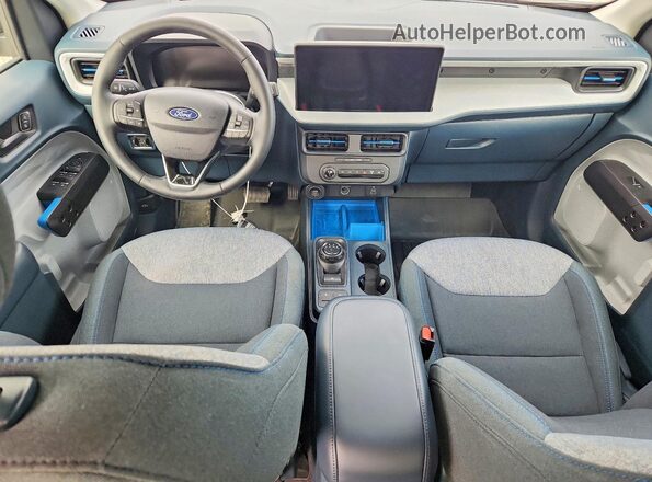 3FTTW8JAXSRA59559 2025 FORD MAVERICK Tan Dashboard view