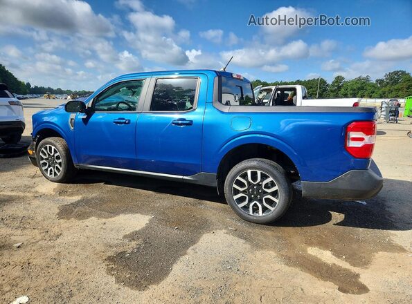 3FTTW8M30RRB29125 2024 FORD MAVERICK Blue უკანა მარცხენა