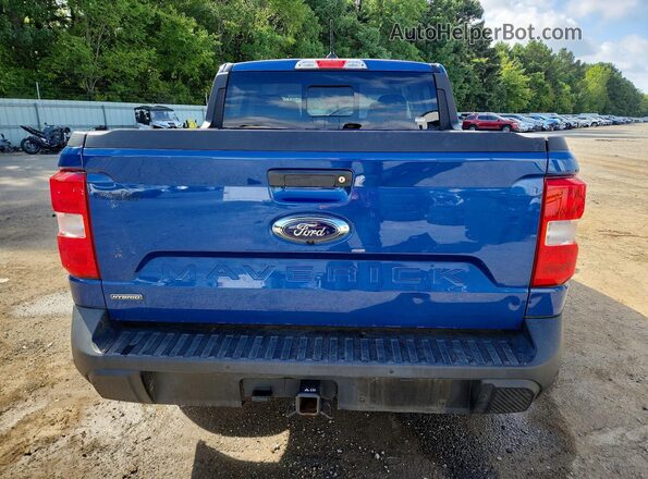 3FTTW8M30RRB29125 2024 FORD MAVERICK Blue უკანა ხედი