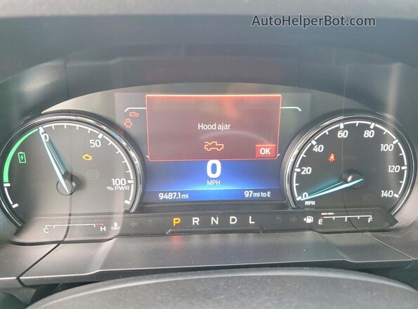 3FTTW8M31RRA86267 2024 FORD MAVERICK Beige Widok zestawu wskaźników