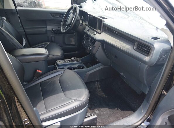 3FTTW8M31RRB36293 2024 FORD MAVERICK Black წინა სალონის ხედი