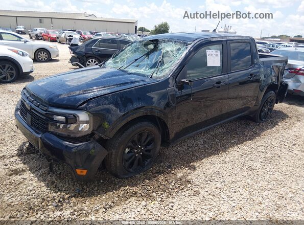 3FTTW8M31RRB36293 2024 FORD MAVERICK Black წინა მარცხენა ხედი სამი მეოთხედიდან