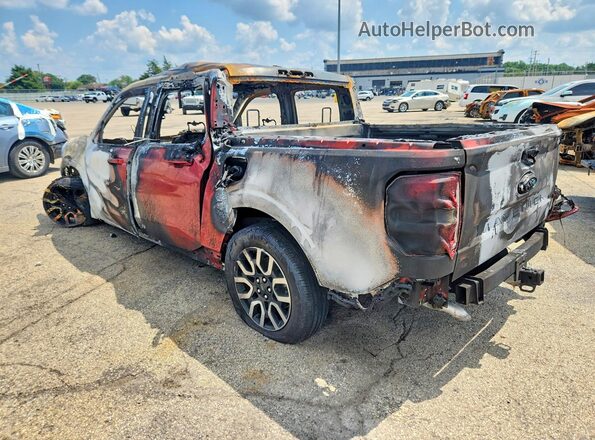 3FTTW8M35RRA73084 2024 FORD MAVERICK Red Задня ліва чверть