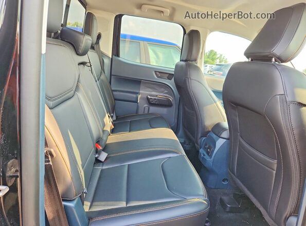 3FTTW8R94RRA72523 2024 FORD MAVERICK Black Rear seats view