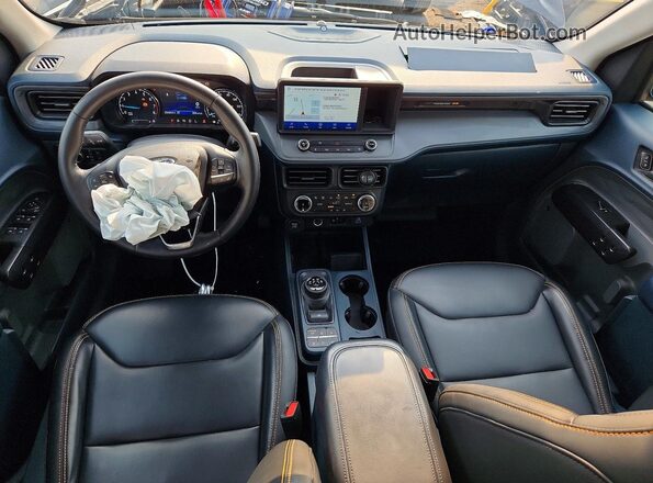3FTTW8R94RRA72523 2024 FORD MAVERICK Black Dashboard view