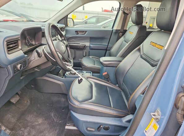 3FTTW8R96RRB34049 2024 FORD MAVERICK Blue წინა სალონის ხედი