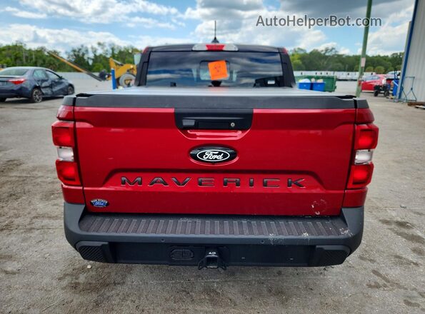 3FTTW8S31SRB62479 2025 FORD MAVERICK Red Vista trasera