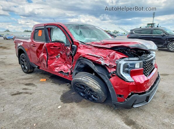3FTTW8S31SRB62479 2025 FORD MAVERICK Red Delantero derecho