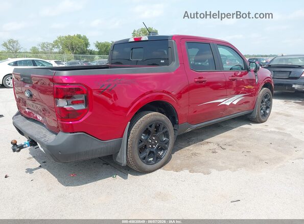 3FTTW8S34TRA19835 2026 FORD MAVERICK Red Rear right