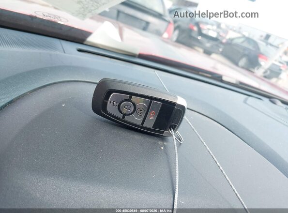 3FTTW8S34TRA19835 2026 FORD MAVERICK Red Dashboard view