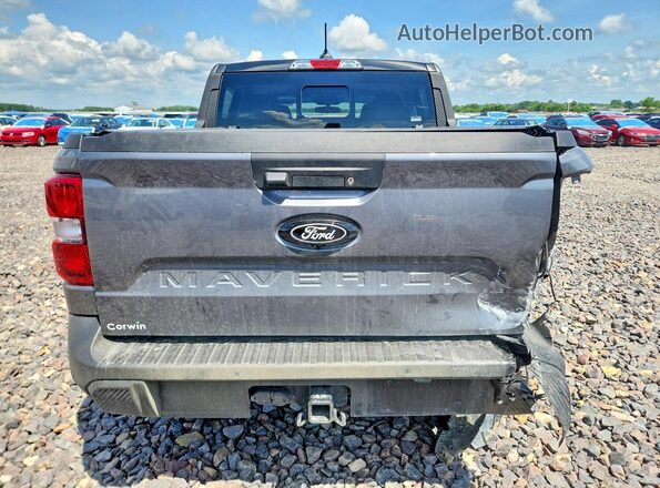 3FTTW8S3XSRB27486 2025 FORD MAVERICK Silver Rear view