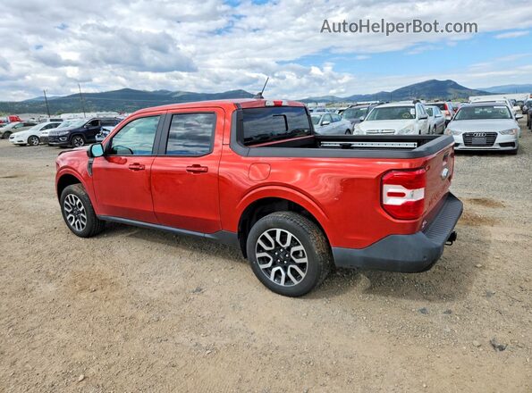 3FTTW8S94RRB82823 2024 FORD MAVERICK Red Trasero izquierdo