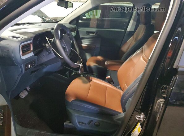 3FTTW8S96RRA20918 2024 FORD MAVERICK Black წინა სალონის ხედი