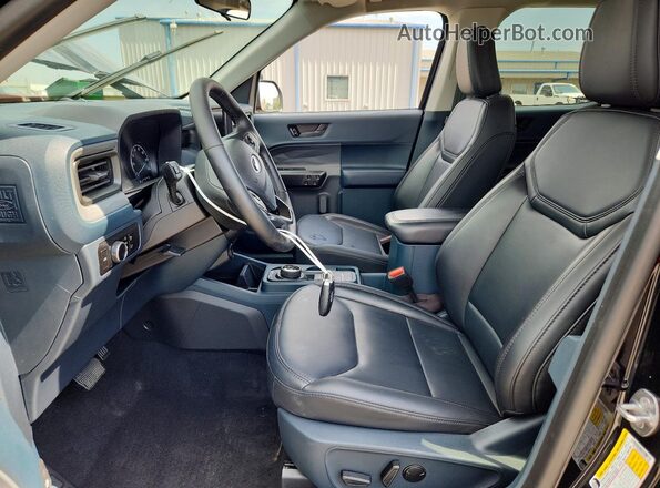 3FTTW8S97RRB51209 2024 FORD MAVERICK Black Front interior view