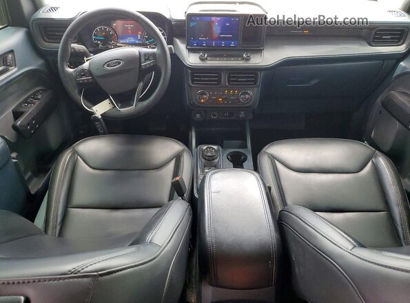 3FTTW8S99RRA63570 2024 FORD MAVERICK Black Widok deski rozdzielczej