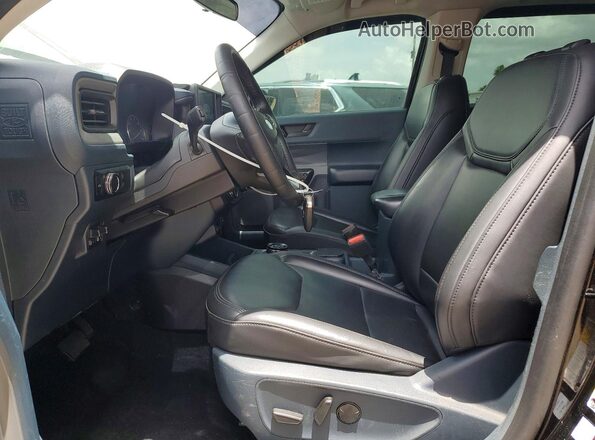 3FTTW8S99RRA63570 2024 FORD MAVERICK Black Widok wnętrza z przodu