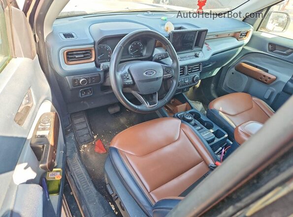 3FTTW8S99RRA84306 2024 FORD MAVERICK Black Widok deski rozdzielczej