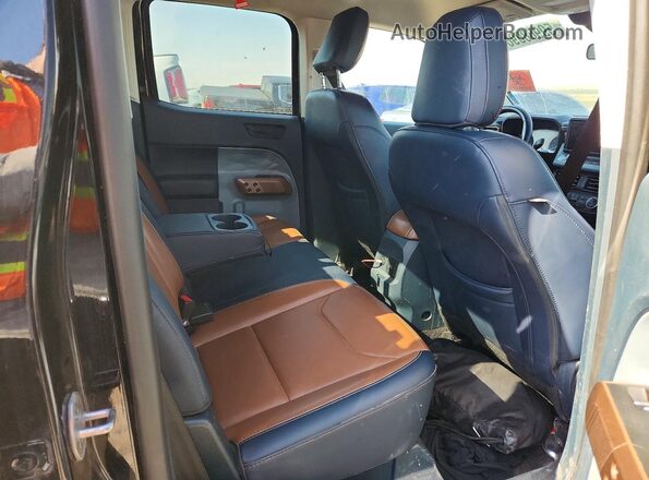 3FTTW8S99RRA84306 2024 FORD MAVERICK Black Widok tylnych siedzeń