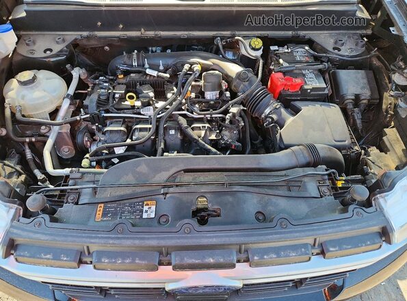 3FTTW8S99RRA84306 2024 FORD MAVERICK Black Widok wnętrza z tyłu
