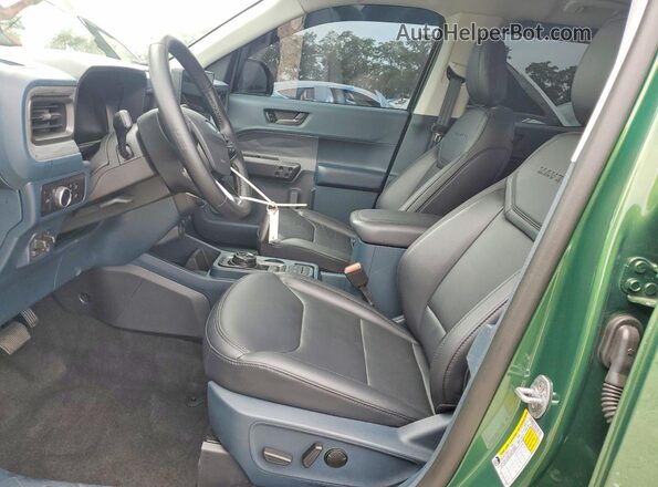 3FTTW8SA2SRB17193 2025 FORD MAVERICK Green Widok wnętrza z przodu