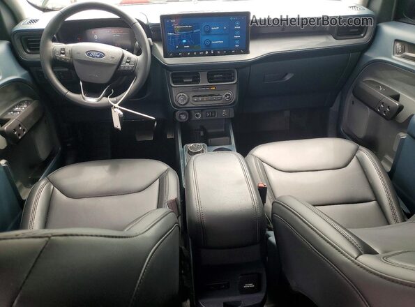 3FTTW8SA2SRB17193 2025 FORD MAVERICK Green Widok deski rozdzielczej