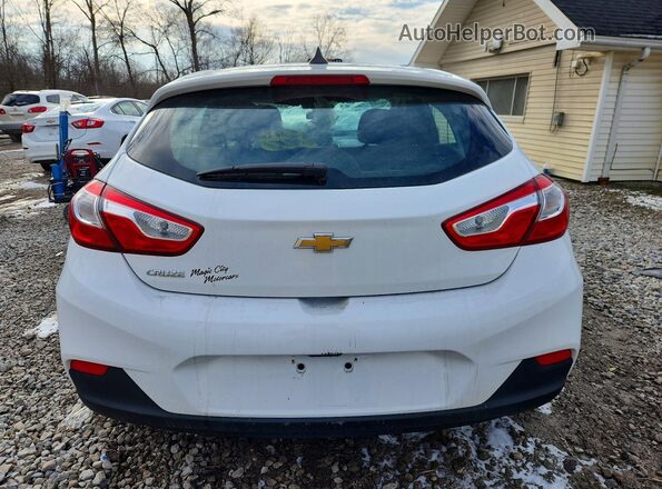 3G1BC6SM9KS582994 2019 CHEVROLET CRUZE White Հետևի տեսք