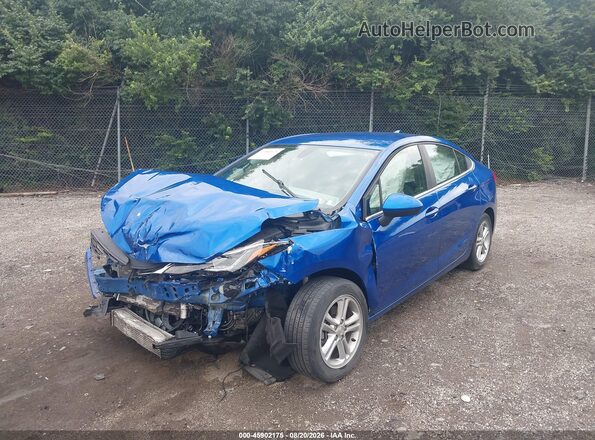 3G1BE5SM4HS568501 2017 CHEVROLET CRUZE Blue Առջևի ձախ երեք քառորդ տեսարան