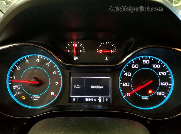 3G1BE5SM6HS559654 2017 CHEVROLET CRUZE Blue Սարքավորումների վահանակի տեսք