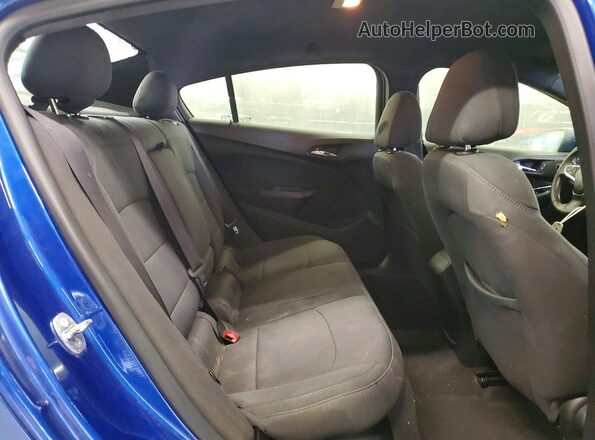 3G1BE5SM6HS559654 2017 CHEVROLET CRUZE Blue Հետևի նստատեղերի տեսք