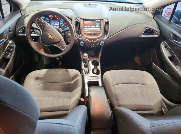 3G1BE6SM0HS526087 2017 CHEVROLET CRUZE Charcoal Առջևի վահանակի տեսք