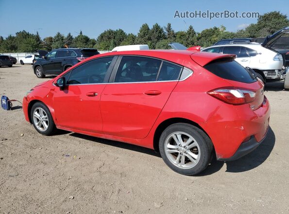 3G1BE6SM0HS576567 2017 CHEVROLET CRUZE Red Rear left