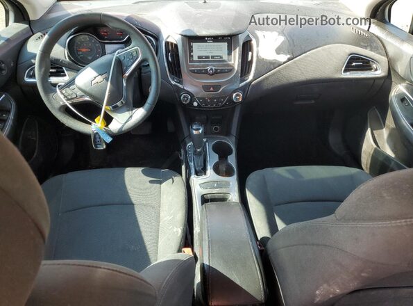 3G1BE6SM0HS576567 2017 CHEVROLET CRUZE Red Dashboard view