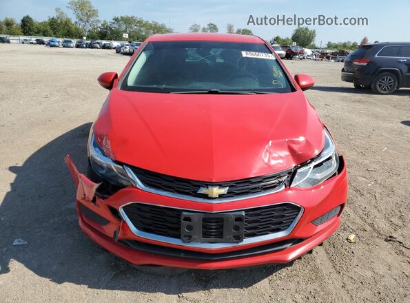 3G1BE6SM0HS576567 2017 CHEVROLET CRUZE Red Front view