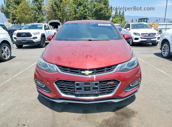 3G1BE6SM0HS600110 2017 CHEVROLET CRUZE Burgundy წინა ხედი